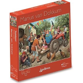 Art Revisited Marius van Dokkum Garden Party Puzzle 1000 piezas
