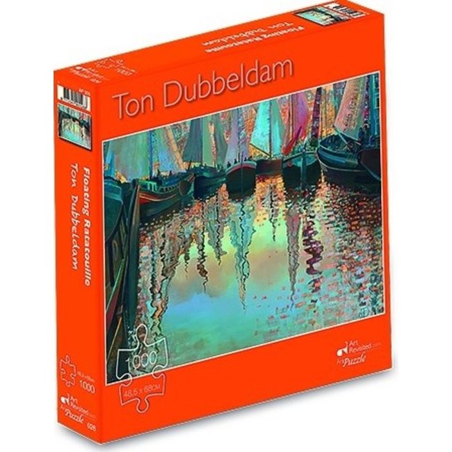 Art Revisited Ton Dubbeldam Puzzle galleggiante Ratatouille 1000 pezzi