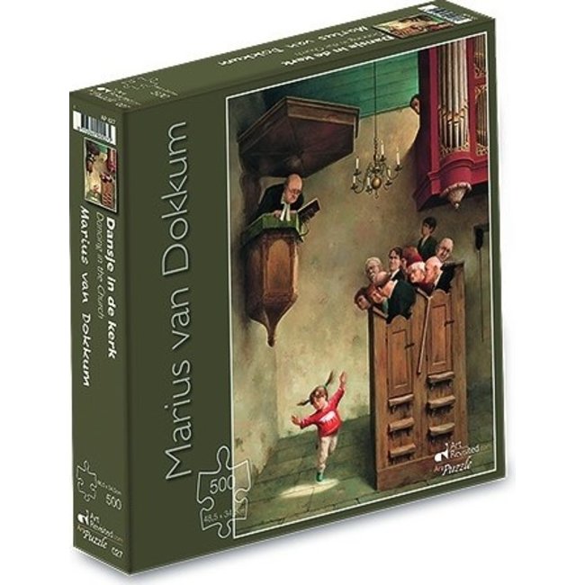 Marius van Dokkum dance in the Church 500 Puzzle Pieces