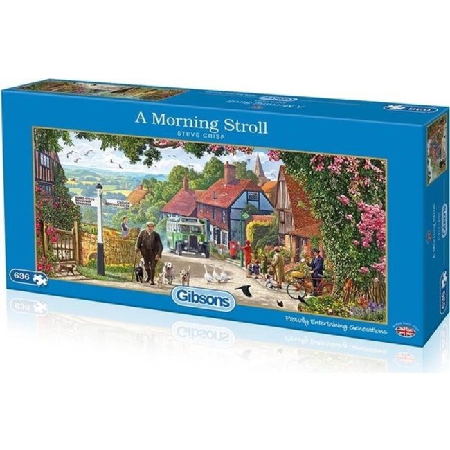 Gibsons Un paseo matinal Puzzle 636 piezas