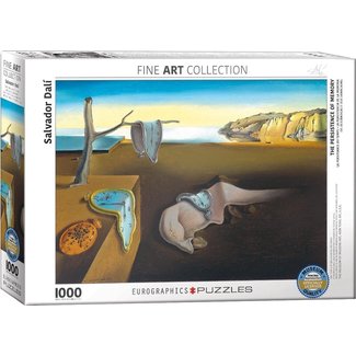 Eurographics The Persistence of Memory - Salvador Dali 1000 Puzzle Pieces