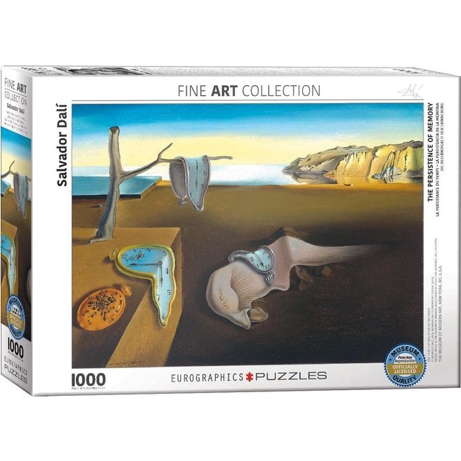 The Persistence of Memory - Salvador Dali 1000 Puzzle Pieces