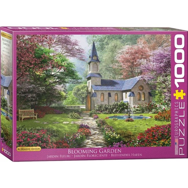 Giardino in fiore - Puzzle di Dominic Davison 1000 pezzi