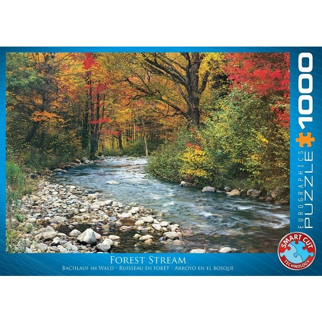 Puzzle del arroyo del bosque 1000 piezas