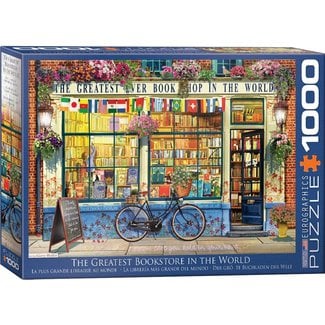 Eurographics The Greatest in the World Bookstore 1000 Puzzle Pieces