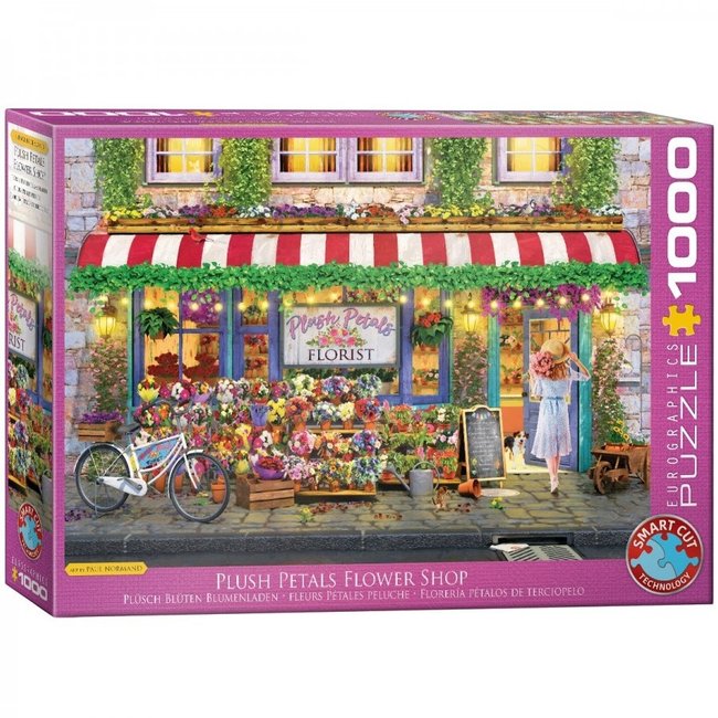 Peluche Pétalos Floristería - Paul Normand Puzzle 1000 Piezas