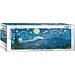 Eurographics Notte stellata - Puzzle panoramico di Vincent van Gogh 1000 pezzi