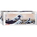 Eurographics Grande onda di Kanagawa - Puzzle panoramico di Hokusai 1000 pezzi