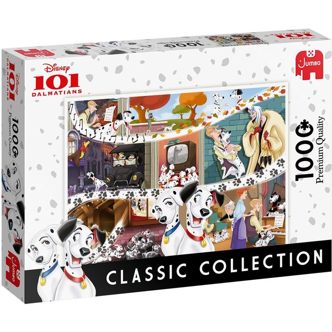 Jumbo Colección Clásica - Puzzle 101 Dálmatas 1000 piezas