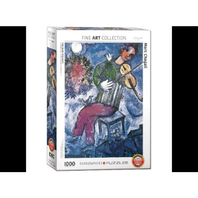 Eurographics Marc Chagall Il violinista blu Puzzle 1000 pezzi