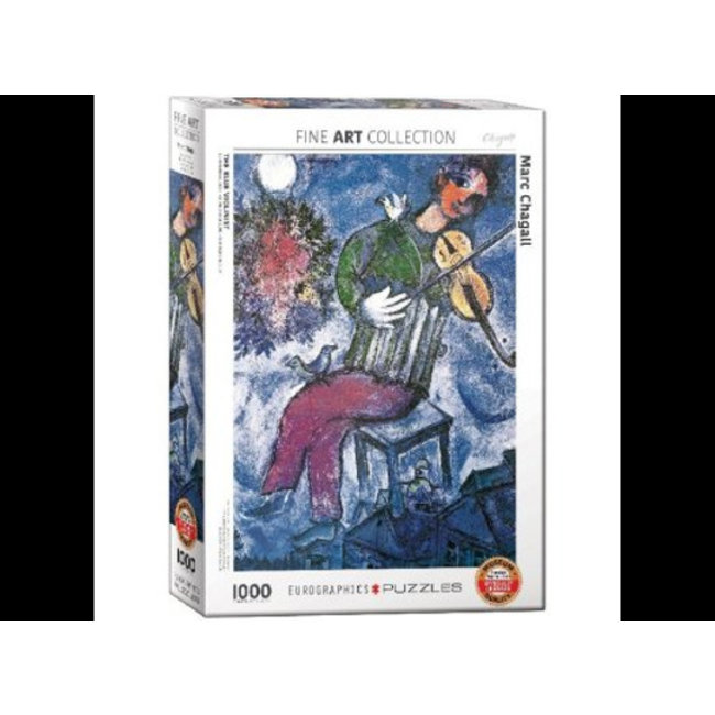 Marc Chagall The Blue Violinist Puzzle 1000 Pieces