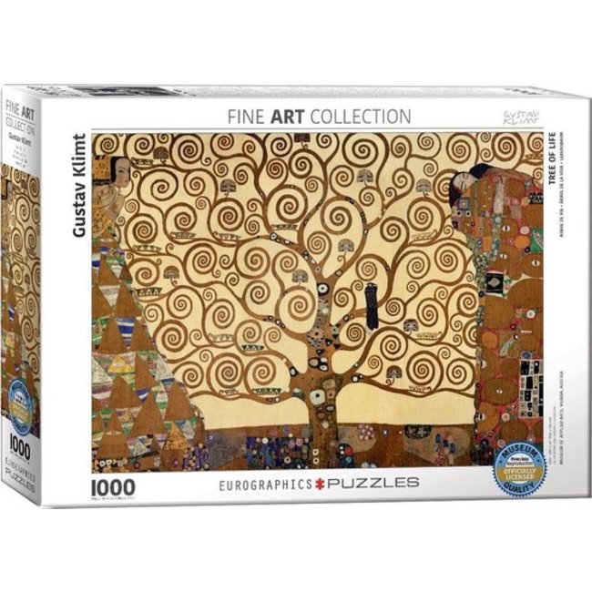 Eurographics Albero della vita - Gustav Klimt Puzzle 1000 pezzi