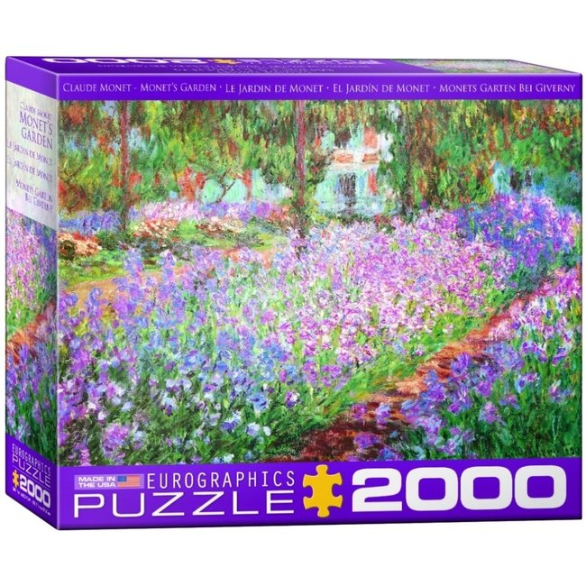 Eurographics Monet´s Garden - Claude Monet Puzzle 2000 Pieces