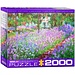 Eurographics Der Garten von Monet - Claude Monet Puzzle 2000 Teile