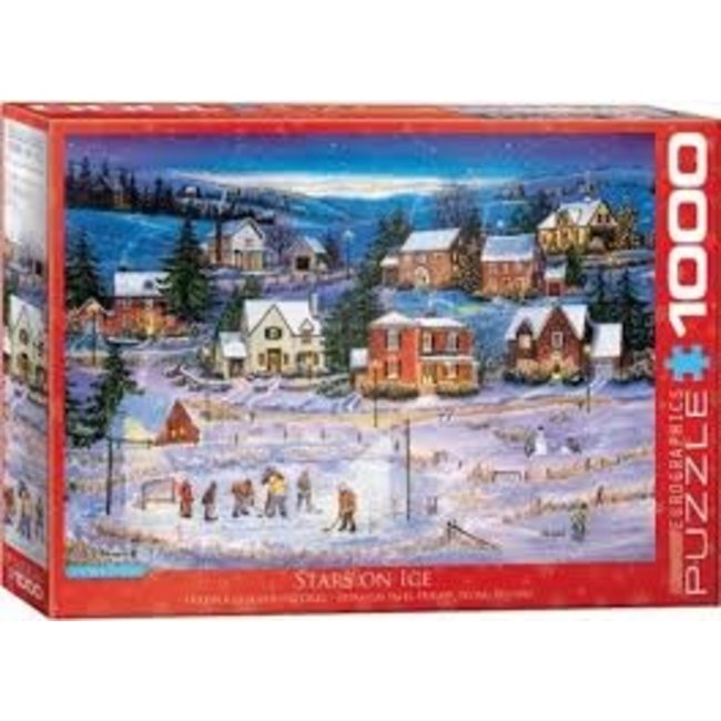 Stars auf dem Eis - Patricia Bourque Puzzle 1000 Teile