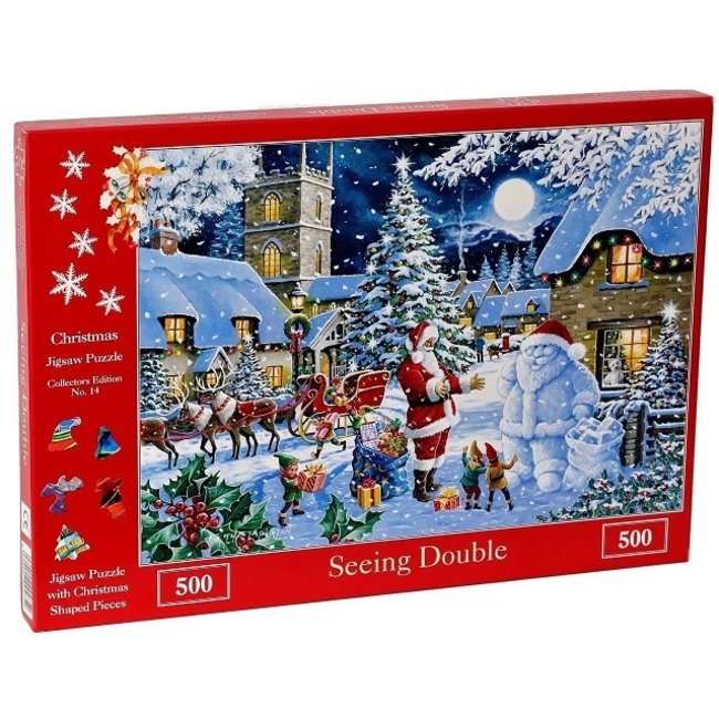 Puzzle 1000 pièces - L'atelier du Père Noël –