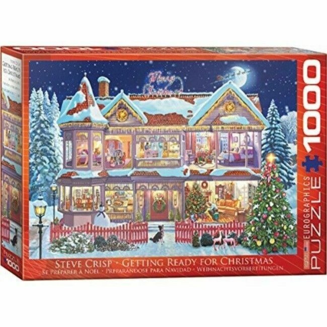 Se préparer pour Noël Puzzle de 1000 pièces