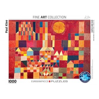 Eurographics Château et soleil Paul Klee Puzzle 1000 pièces