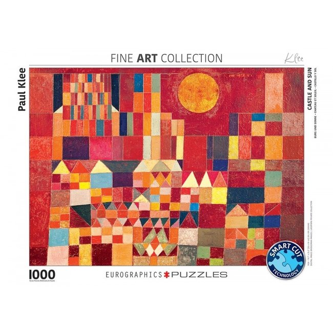 Castle and Sun Paul Klee Puzzle 1000 Pieces