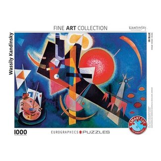 Eurographics Wassily Kandinsky 1000 Puzzleteile in Blau