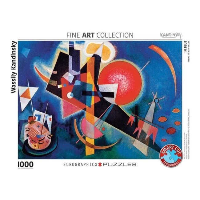 Wassily Kandinsky Puzzle 1000 Pieces in Blue
