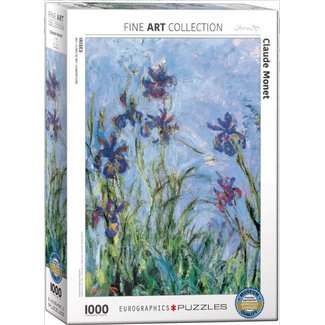 Eurographics Claude Monet Puzzel 1000 Stukjes Irises
