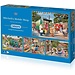 Gibsons Mitchell's Mobile Shop Puzzle 4x 500 Pieces