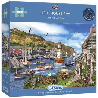 Gibsons Lighthouse Bay 1000 Puzzle Pieces