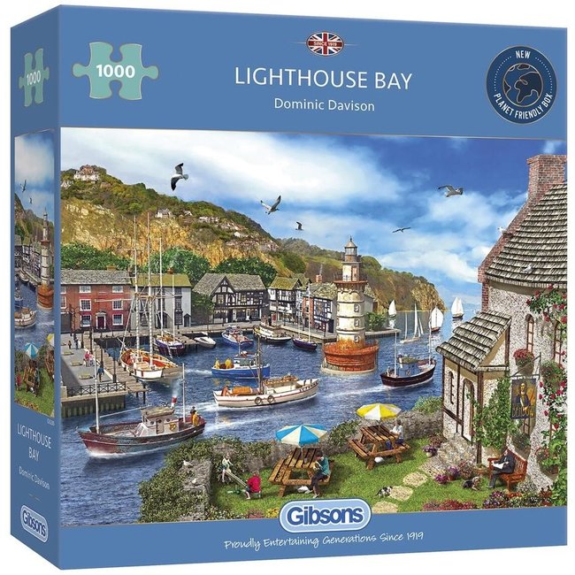Gibsons Lighthouse Bay 1000 Puzzle Pieces