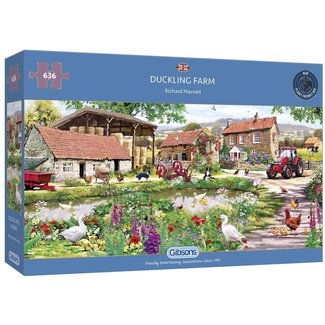 Gibsons Duckling Farm Puzzle 636 Pieces