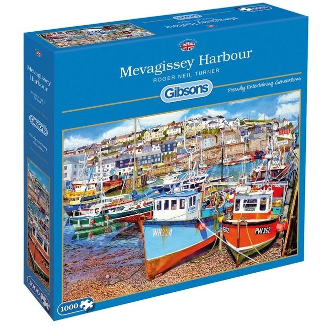 Gibsons Puzzle du port de Mevagissey 1000 pièces