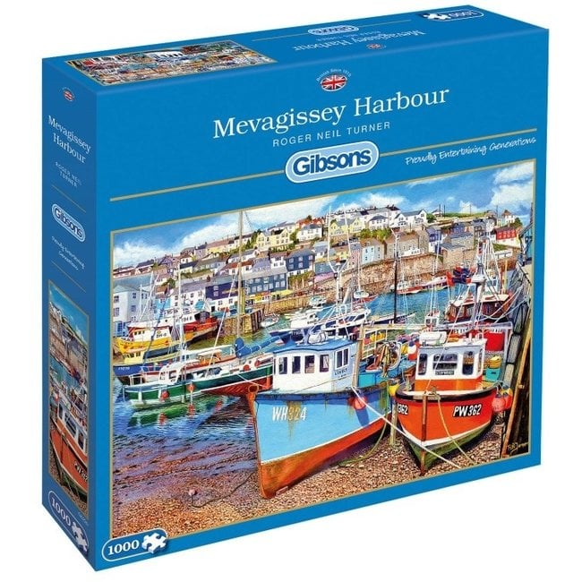 Puzzle del puerto de Mevagissey 1000 piezas
