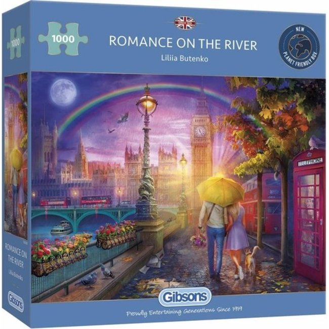 Romanticismo sul fiume Puzzle 1000 pezzi