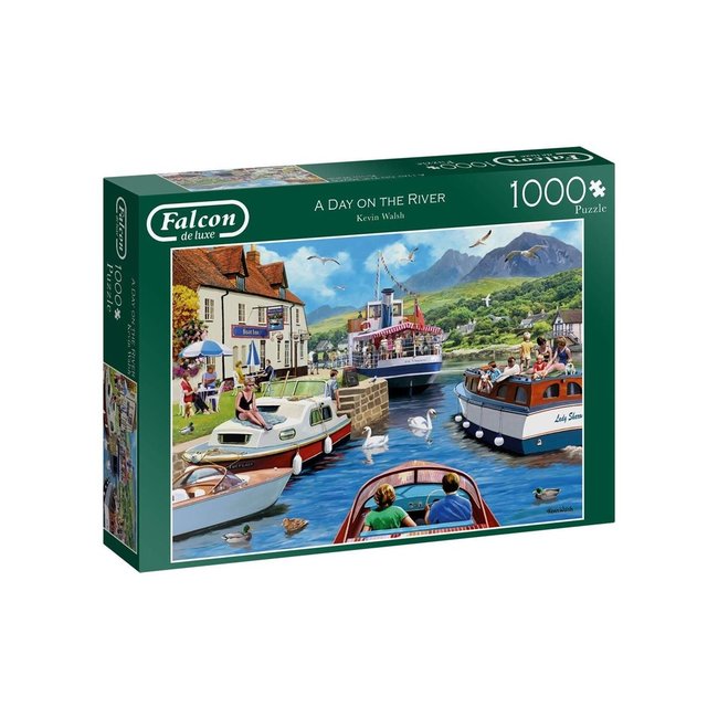 Un día en el río Puzzle 1000 piezas