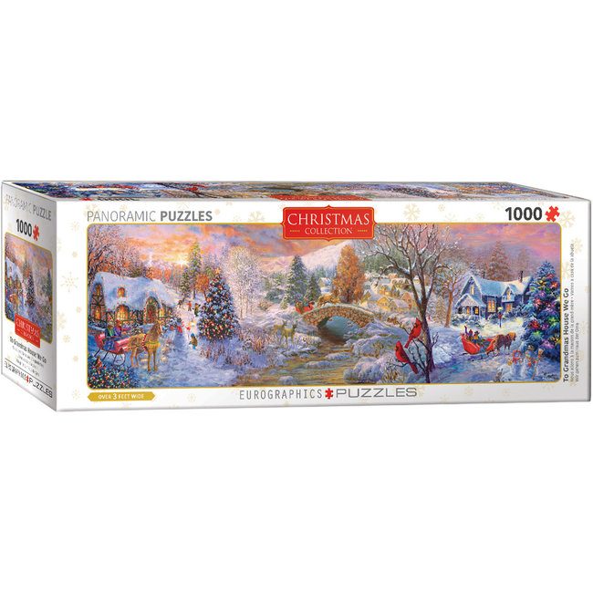 Eurographics To Grandma's House We Go Puzzle 1000 Pieces