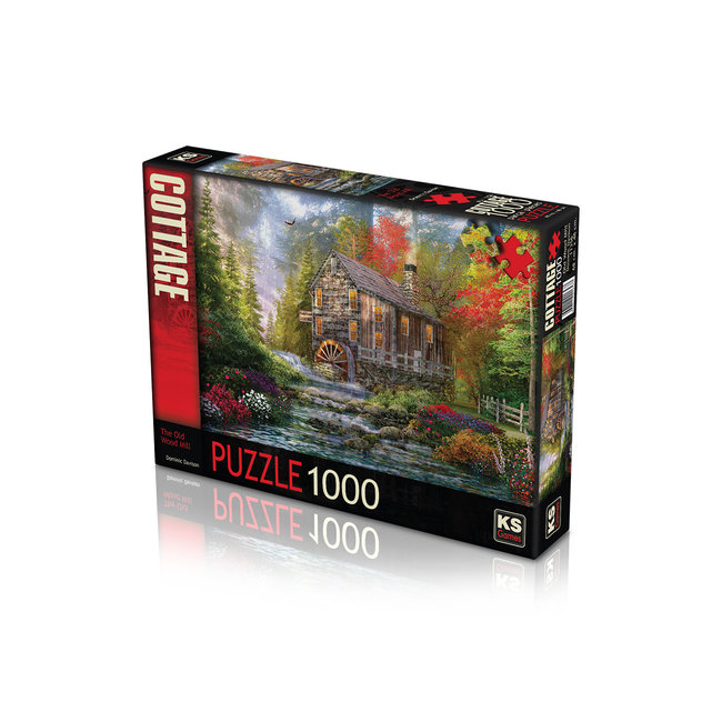 Der alte Holz Mill 1000 Puzzle Pieces