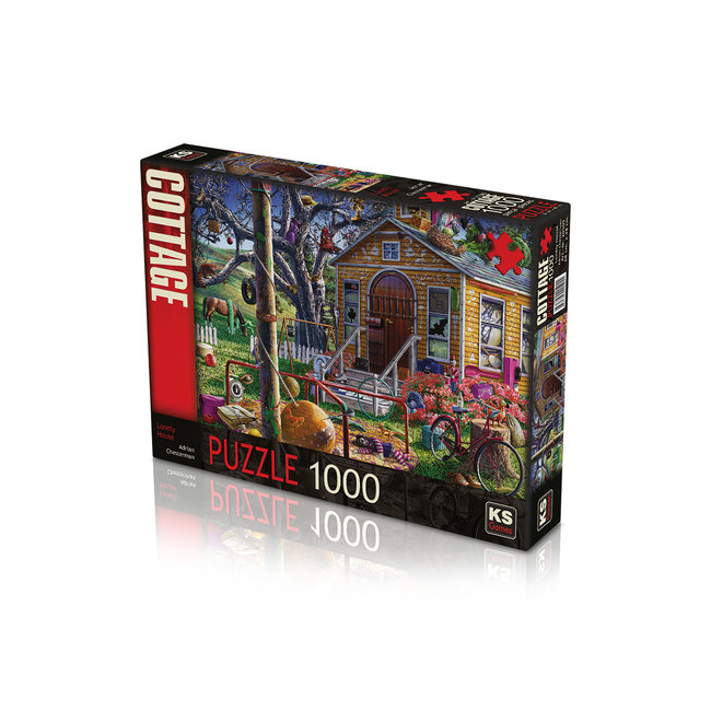 KS Games Casa solitaria Puzzle 1000 piezas