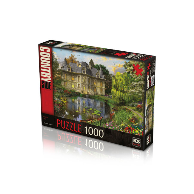 KS Games Casse-tête Mansion Lake 1000 pièces