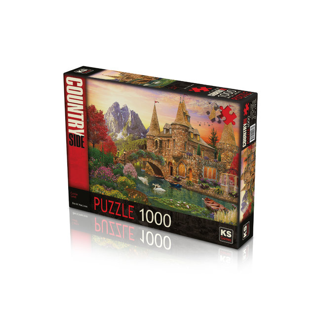 KS Games Casse-tête Castle Land 1000 pièces