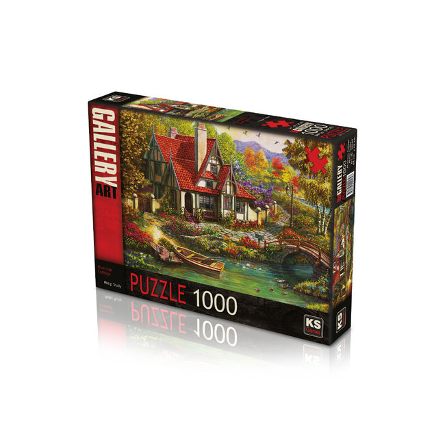 Puzzle Riverside Cottage 1000 pièces