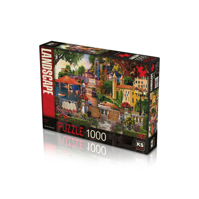 KS Games Côte italienne Puzzle 1000 pièces