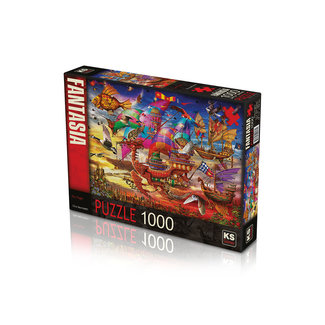 KS Games Die Flug 1000 Puzzleteile