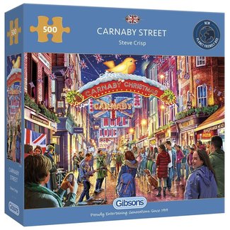 Gibsons Carnaby Street Puzzel 500 Stukjes