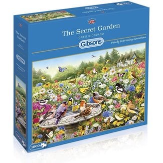 Gibsons El jardín secreto Puzzle 1000 piezas