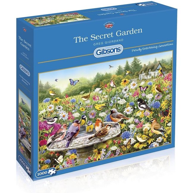 Le jardin secret Puzzle 1000 pièces