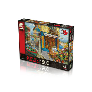 KS Games Ristorante Vecchia Urbino 1500 Puzzle Stück