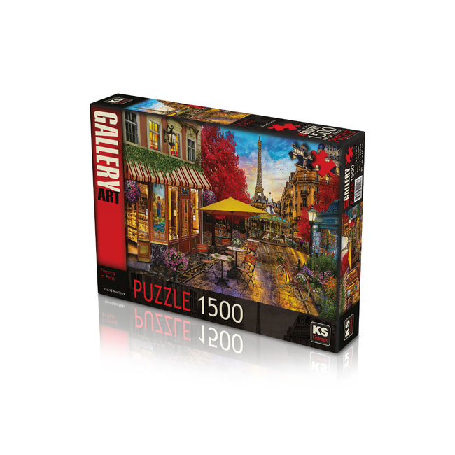 KS Games Puzzle di Sera a Parigi 1500 pezzi