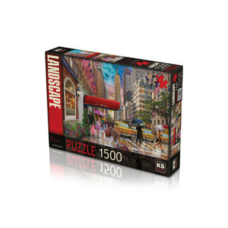 KS Games Puzzle Fifty Avenue NYC 1500 pezzi