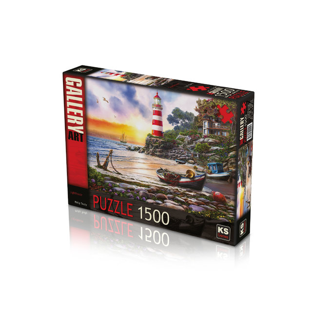 KS Games Lighthouse Puzzel 1500 Stukjes