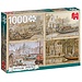 Jumbo Anton Pieck Boats in the Moat Puzzle 1000 Pieces